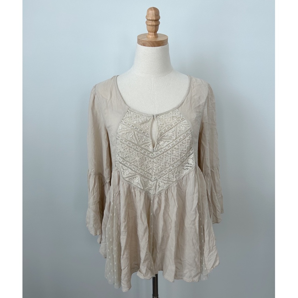 Free People Bohemian Blouse in Size XS